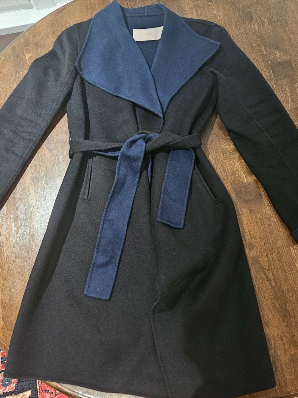 French George Rech Wool Trench Coat